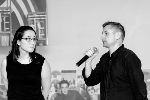 Сергей Жадан на презентации книги в Украинском музее. Фото Владимира Эфроимсона