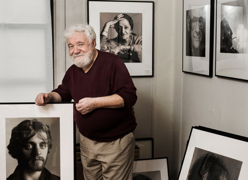 Лубяницкий в своей студии в Нью-Йорке. Фото Павла Терехова