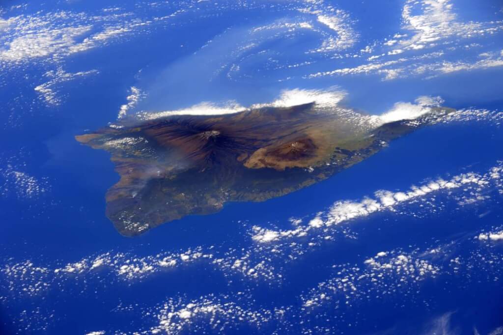 Гавайи с Международной космической станции Фото: NASA