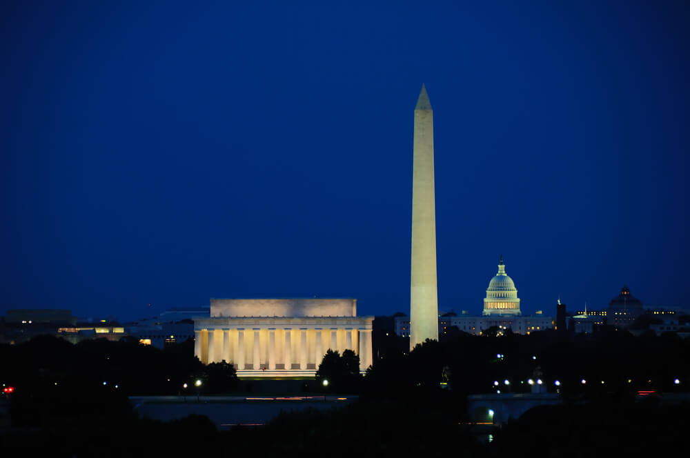 Монумент Вашингтона. Фото: depositphoto