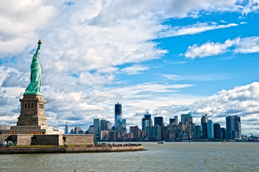 Статуя свободы в Нью-Йорке. Фото: Depositphotos