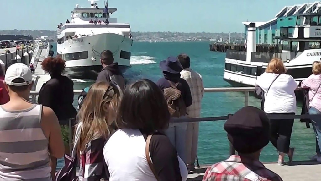 People on the pier managed to react in time and run away to the side. Photo: youtube.com