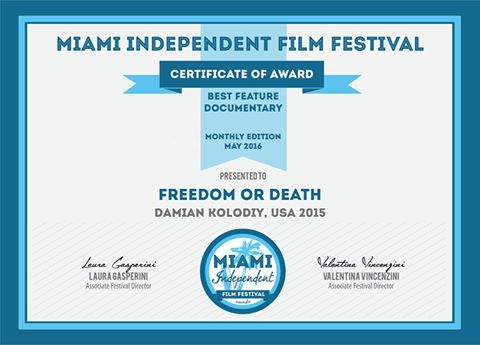 Фото: Facebook/FreedomOrDeathMovie 