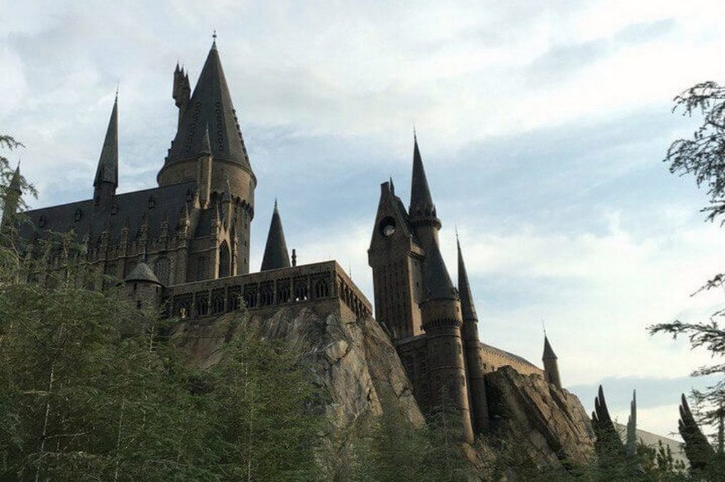 The real castle of Hogwarts. Photo: from the personal archive of the author