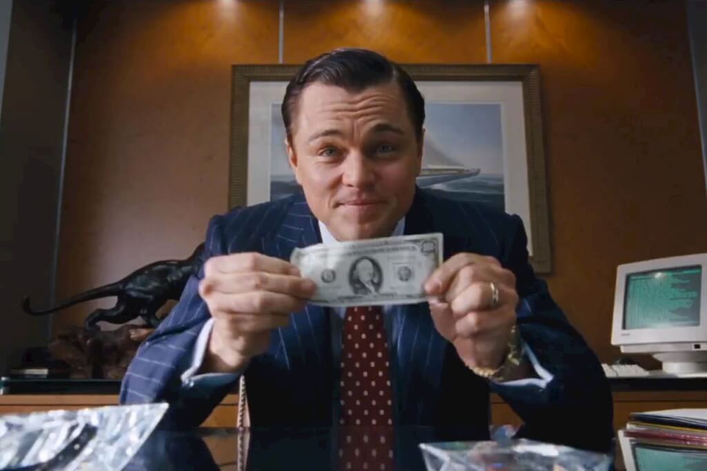 Still from the movie "The Wolf of Wall Street" Photo: www.youtube.com