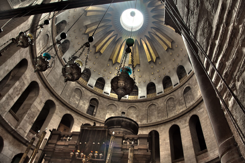 Temple of the Holy Sepulcher in Jerusalem. Photo: depositphoto