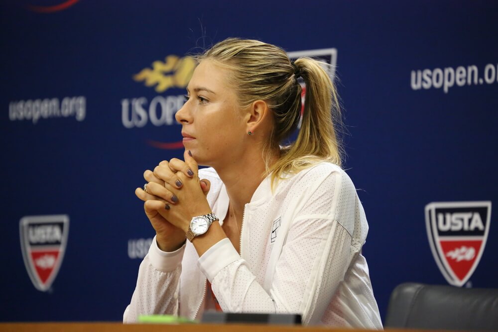Maria Sharapova will be able to return to the court in April 2017 of the year. Photo: depositphotos.com
