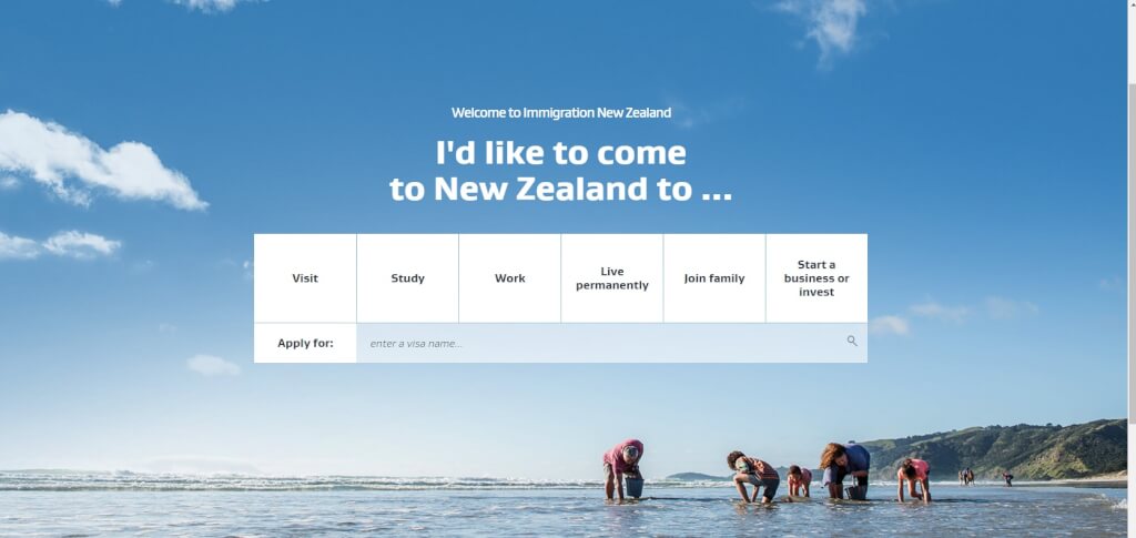 На сайт иммиграционной службы Новой Зеландии за сутки зашли 56 тыс американцев. Фото: immigration.govt.nz