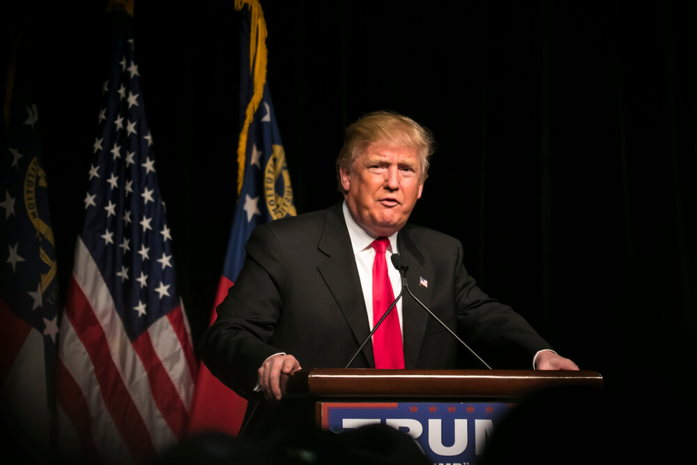 Elected President of the United States Donald Trump Photo: Depositphotos