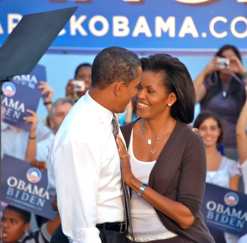 Barack and Michelle Obama Photo: depositphotos