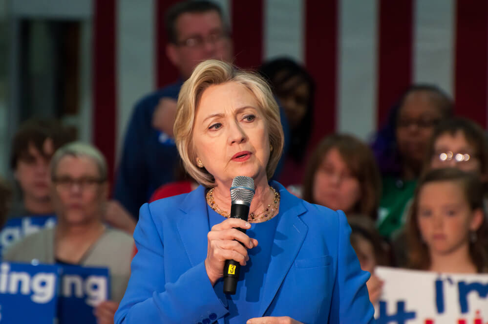 Hillary Clinton. Photo: Depositphotos
