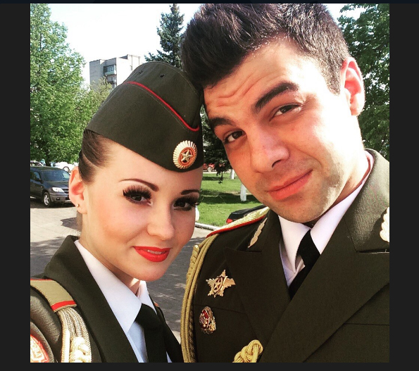 Mikhail Vasin and his bride, 22-year-old Ralina Gilmanova, were supposed to get married after returning from Syria