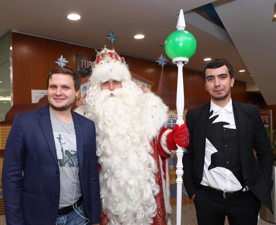 Лексус, Дед Мороз и Вован (слева направо) Фото: Facebook