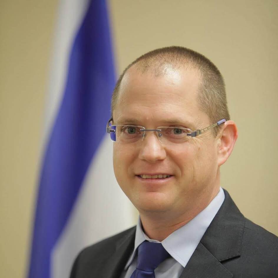 Депутат Кнессета от партии «Наш дом Израиль» Одед Форер. 