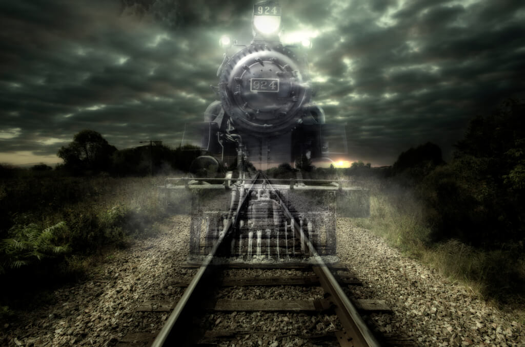 Way To Celebrate Halloween Haunted Steam Engine Train 