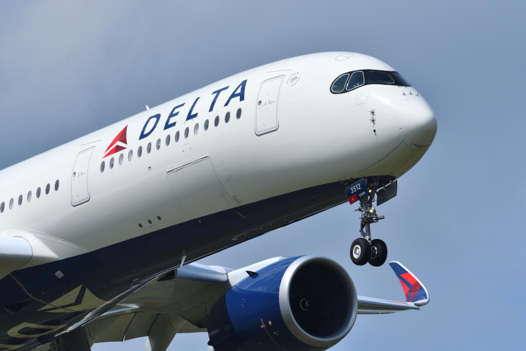 Delta Air Lines Airbus A350-900 (N512DN) жүргүнчү учагы